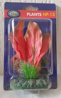 künstliche Aquarium Pflanze bunt 13cm - Deko Pflanzen Wasserpflanzen Plastik TOP