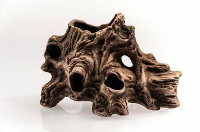 Keramikwurzel Baumwurzel 13cm Versteck Wurzel Deko Höhle Aquarium Welse