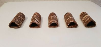 5x Welshöhle Laichhöhle 5,5cm bunt stollenform Tonhöhle für Krebse, Aquarium