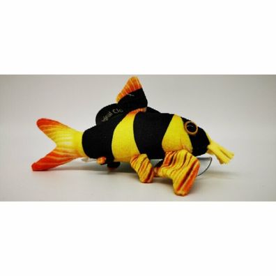 GreenPleco Kuscheltier Plushie "Wels" Prachtschmerle Clown Loach Aquarium Deko