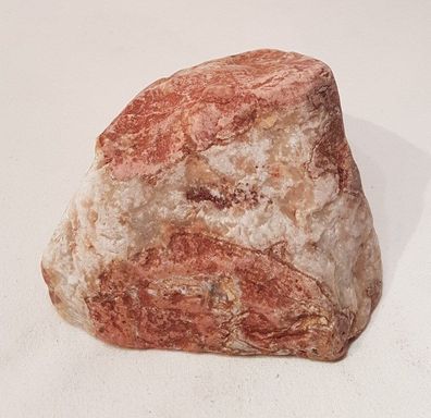 Jasper rot 12x9x9cm - 1,1kg Stein für Welse, Fische, Aquarium