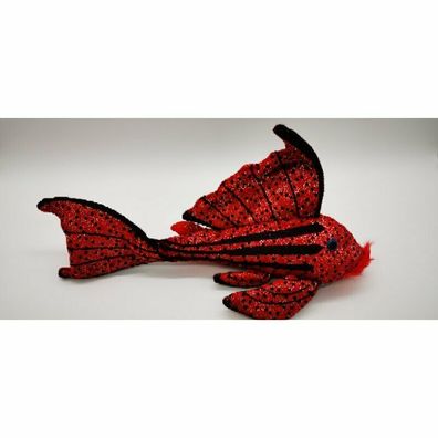 GreenPleco Kuscheltier Plushie "Wels" Crimson Pleco Aquarium Deko