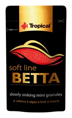 Tropical soft line Betta 5g - Futter für Kampffische langsam sinkendes Granulat
