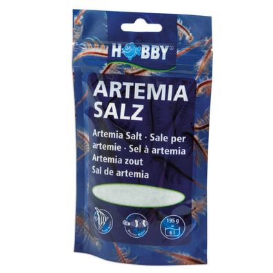 Hobby Artemia Salz 195g für 6 Liter - Spezial-Salz für die Aufzucht von Artemia