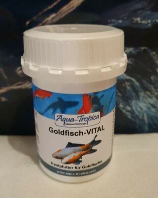Aqua-Tropica Goldfisch-VITAL 22g - Granulat Hauptfutter für Goldfische Teich