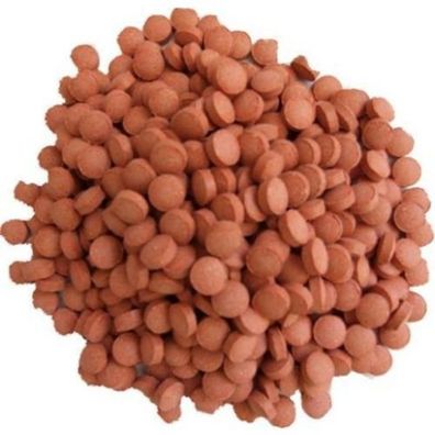 10mm Linse Rot Astaxantin Tabletten 1kg - Futtertabletten Welstabletten Futter