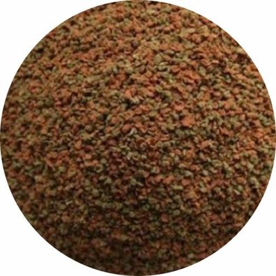 Granulat Mix Rot Grün 2mm 1kg Granulatfutter Futter Diskus, Barsche, Zierfische