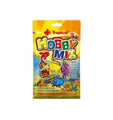 Tropical Hobby Mix 12g - eine Mischung fein strukturierter Flocken - MHD 06/20