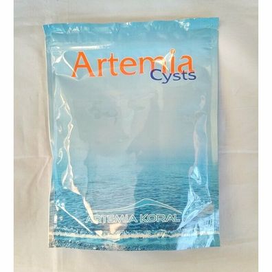 Artemia Koral Artemia Eier 80% Schlupf 550g Beutel Aufzuchtfutter Aquarium Zucht