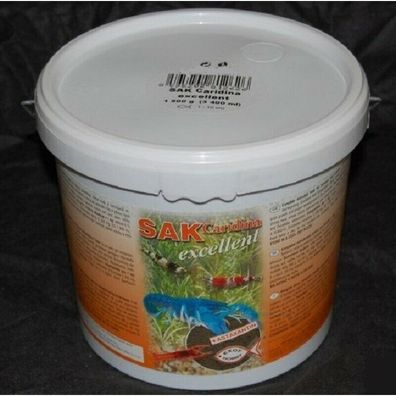 SAK Caridina Excellent 3400ml - Futter Garnelen + Krebse über 1cm Aquarium