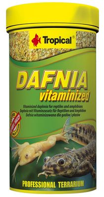 Tropical Dafnia Vitaminized 100ml - Daphnien für Reptilien Amphibien Terrarium
