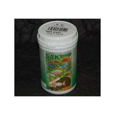 SAK green Granulat Gr. 1 - 1000ml - Futter für alle Zierfischarten