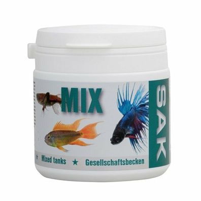SAK mix Granulat Gr. 3 - 150ml - für schnelles Wachstum und gesunde Fische