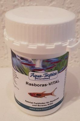 Aqua-Tropica Rasboras-VITAL 40g - Spezial Farbfutter für Rasboras + Boraras