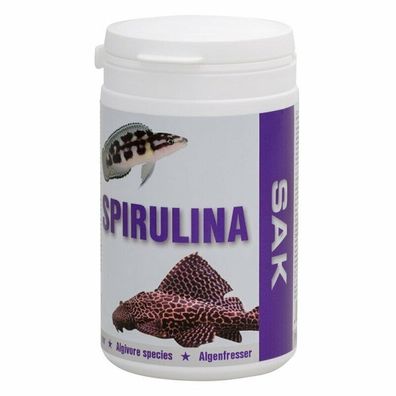 SAK Spirulina Granulat Gr. 3 - 300ml - Futter mit 25% Spirulina für Zierfische