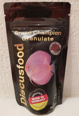 Discusfood Grand Champion Granulat 80g Premium Diskus Granulat für Diskusfische
