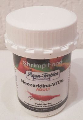 Aqua-Tropica Neocaridina-VITAL Adult 45g - Farbfutter für Neocaridina-Arten