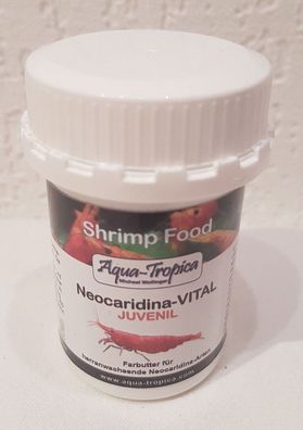 Aqua-Tropica Neocaridina-VITAL Juvenil 45g - Farbfutter für Neocaridina-Arten