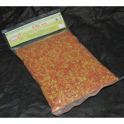 SAK Koi bunte Futtersticks - 2250ml - Futter für alle Karpfenarten Koi Karausche