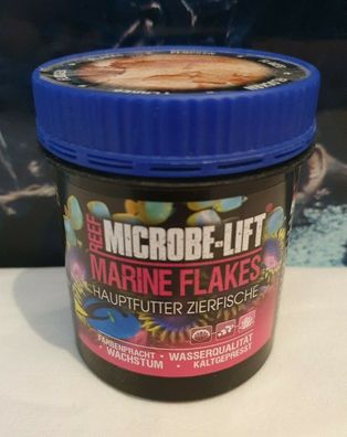 Arka Reef Microbe-Lift Marine Flakes 250ml - Hauptfutter Zierfische Meerwasser