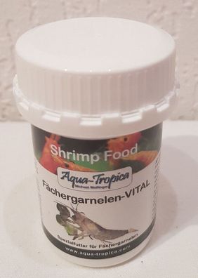 Aqua-Tropica Fächergarnelen-VITAL 40g - Spezialfutter für Fächergarnelen