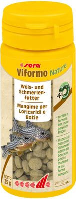 Sera Viformo Nature 50ml - Futtertabletten für Welse und Schmerlen, Bodenfische