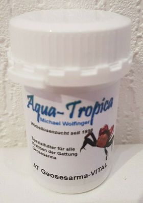 Aqua-Tropica Geosesarma-VITAL 45g Spezialfutter für alle Krabben Geosesarma
