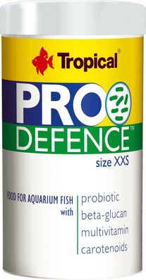 Tropical Pro Defence Size XXS Futter mit Probiotikum für Jungfische 100ml