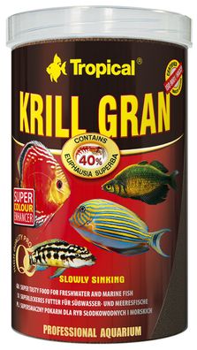 Tropical Krill Gran - mit 40% Krill farbverstärkendes, sinkendes Granulat 100ml