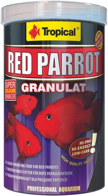 Tropical Red Parrot - Granulat für Rote Papageienfische 250ml