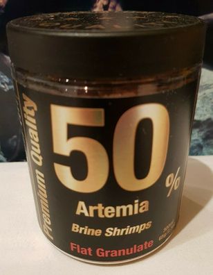 Discusfood Artemia 50% / Brine Shrimps - Flachgranulat Premium Qualität 65g