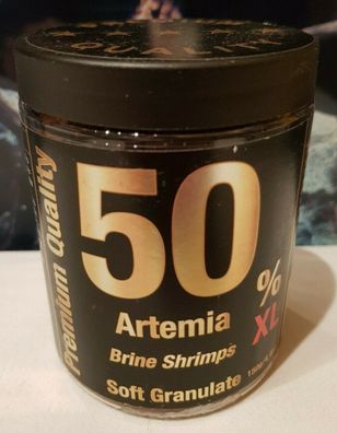 Discusfood Artemia 50% / Brine Shrimps XL - Softgranulat Premium Qualität 150g