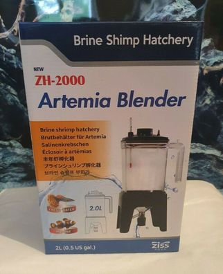 Ziss Aqua ZH-2000 Artemia Zucht Brutbehälter 2 Liter für Salinenkrebse Aquarium