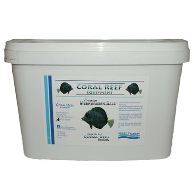 Coral Reef Exclusiv Natursalz 10kg Eimer - Meerwasser Salz für Korallenaquarien