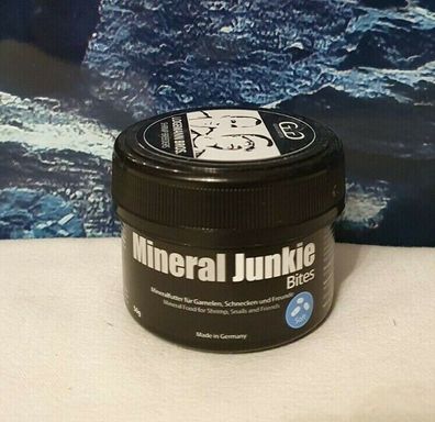 GlasGarten Mineral Junkie Bites 50g - Mineralfutter für Garnelen, Schnecken