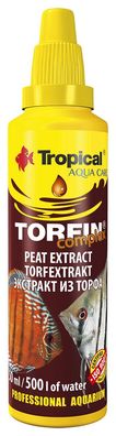 Tropical Torfin Complex 50ml - Schwarztorf-Extrakt für die Zucht von Fischen