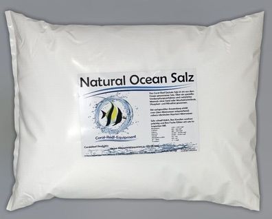 Coral Reef Exclusiv Natursalz 20kg Beutel + 2kg GRATIS Meerwasser Salz Sparpreis