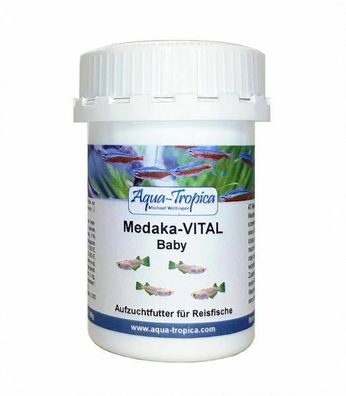 Aqua-Tropica Medaka-VITAL Baby 40g - Aufzuchtfutter für Medaka Reisfische Futter
