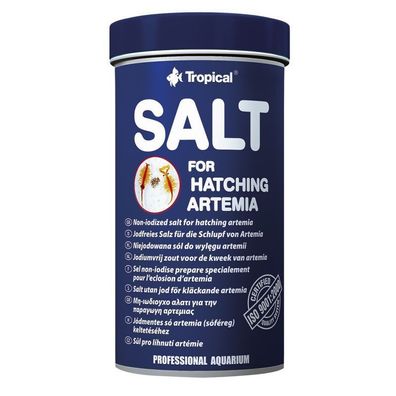 Tropical Salt for Hatching Artemia - Jodfreies Salz für Schlupf Artemia 250ml