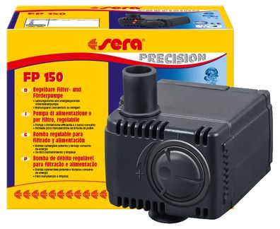 Sera FP 150 - regelbare Filter- + Förderpumpe - für kleine Aquarien Pumpe