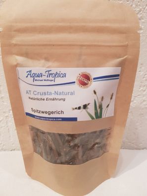 Aqua-Tropica Crusta-Natural Spitzwegerich 8g - natürliche Ernährung Garnelen