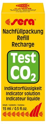 Sera CO2-Reagenz - Kohlendioxid Dauertest Nachfüllpackung / Refill 15ml Aquarium