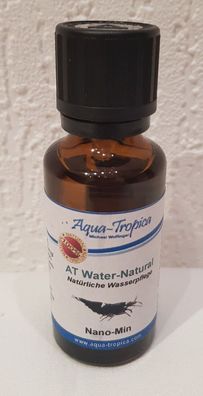 Aqua-Tropica Water-Natural Nano-Min 30ml - wertvolle Mineralien für Garnelen