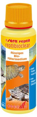 Sera reptibioclear 100ml Bio-Filtermedium verhindert Gerüche Terrarium MHD 12/23