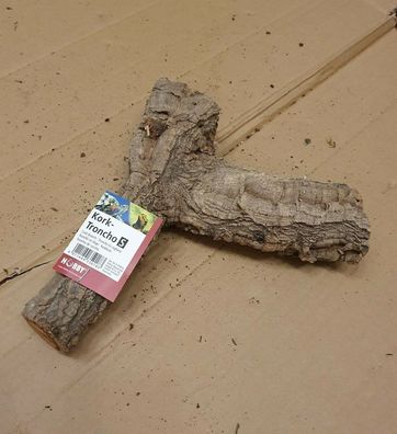 Zierkorkast Holz 22x27x7cm Korkast Korkstamm Korkeiche Reptilien, Terrarium