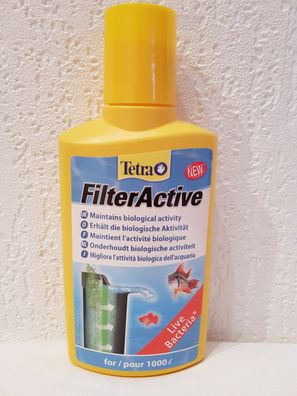 Tetra Filter Active 250ml - Starterbakterien hält den Filter aktiv + reduziert Mulm