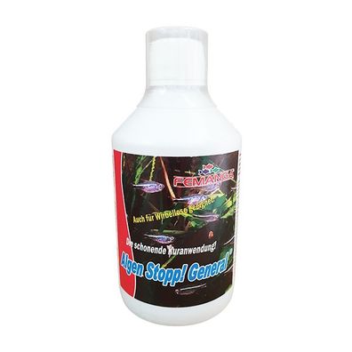 Femanga Algen Stopp General 250ml - Algenvernichter Algenkiller Aquarium