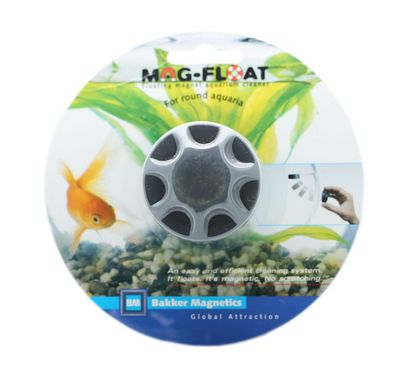 Mag-Float Magnetreiniger Round - Scheibenreiniger Algenmagnet bis 5mm Scheiben