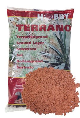 Hobby Terrano Desert Terrariensand rot 1-3mm 5kg - Bodengrund für Terrarium
