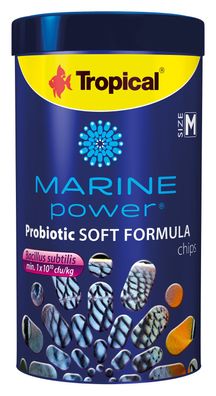 Tropical Marine Power Probiotic Soft Formula Chips Size M für Meeresfische 100ml